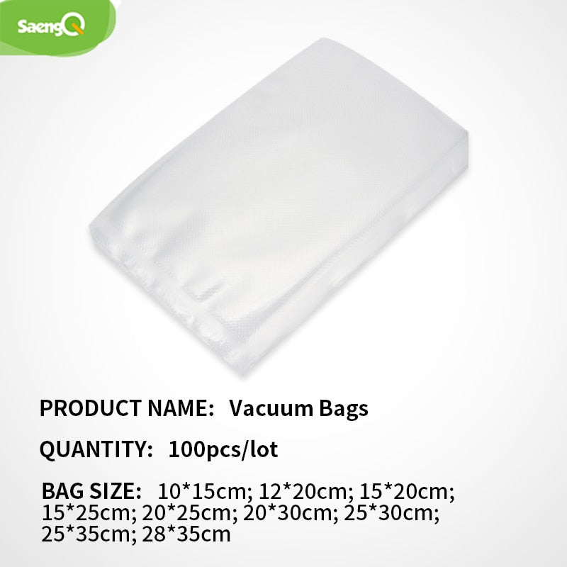 sacos a vacuo para alimentos  100pcs/lot